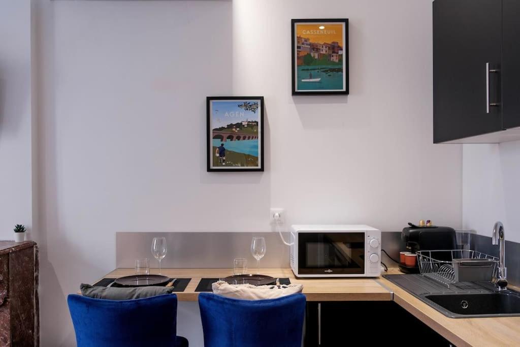 Spacieux Studio Renove Apartment Villeneuve-sur-Lot Exterior foto